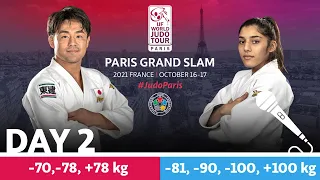 Day 2 - English commentary: Paris Grand Slam 2021