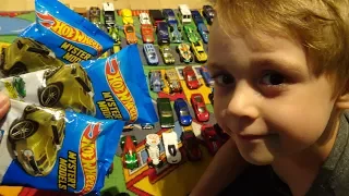 KOLEKCJA HOT WHEELS + UNBOXING SASZETEK HOT WHEELS