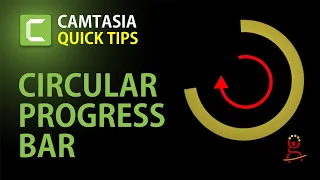 How to make a circle progress bar animation in Camtasia