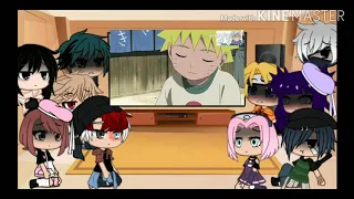 Naruto and BNHA React to Naruto's Past