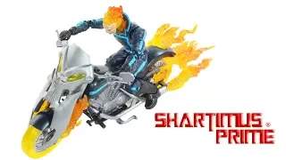 Marvel Legends Ghost Rider Motorcycle Ultimate Hasbro Comic Action Figure Toy Vehicle Review