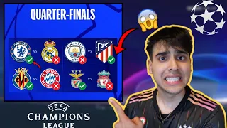 MY *2ND LEG* CHAMPIONS LEAGUE QUARTER FINALS PREDICTIONS That Will 100% BE CORRECT!