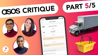 ASOS App Critique | PART 5/5 - Delivery and Checkout UX/UI Design