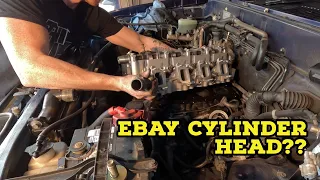 Installing a cheap eBay cylinder head on my Prado 1KZ-TE