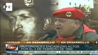 Chavistas recuerdan fallido golpe de Estado de 1992 y muestran su apoyo a Chávez