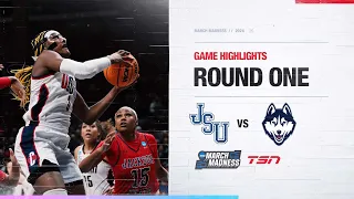 NCAA Women's March Madness Highlights: (14) Jackson State vs.  (3) UConn