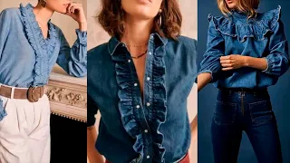 КАКАЯ ДЖИНСОВАЯ ОЖДЕДА В МОДЕ В СЕЗОНЕ 2024 // WHAT ARE DENIM CLOTHES IN FASHION IN THE 2024 SEASON