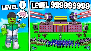 I BUILT A LEVEL 999,999,999 ROBLOX ZOMBIE TYCOON