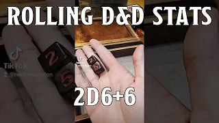 Rolling D&D Stats: 2d6+6 | Nerd Immersion