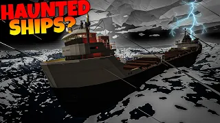 Trapped in a Haunted Ship in Stormworks?! (Full Movie)