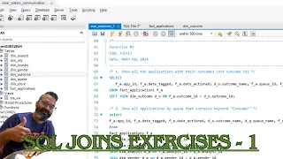 SQL & Data Analytics - SQL Joins - Exercises - Part 1