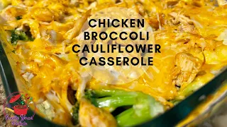 You Need To Make This Chicken Broccoli Cauliflower Casserole | So Simple & Delicious
