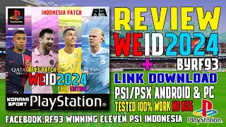 WE2002 MOD 2024 [WEID2024 ] PS1/PSX "CLUB EDITION" AND MORE #WEID2024