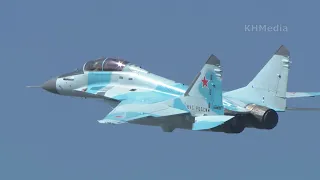 МиГ-35 пилотаж на авиасалоне МАКС 2021