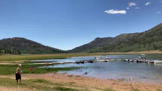 Unmarked Chinook Helicopter Low Flyover - Navajo Lake