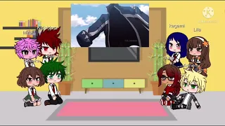 MHA+MLB react to Todoroki,Bakugo&Marinette as Fairy Tail Characters