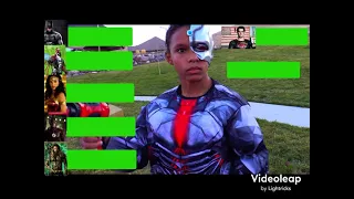 The Justice League vs Superman | With Health bars | Ninja Kidz TV