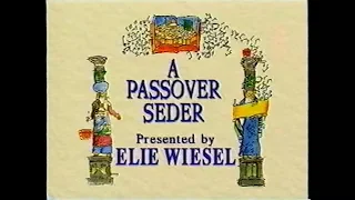 A Passover Seder by Elie Wiesel