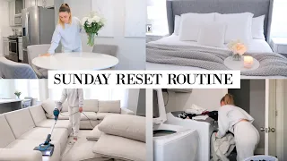 SUNDAY RESET ROUTINE: DEEP CLEAN + ORGANIZE | CLEANING MOTIVATION