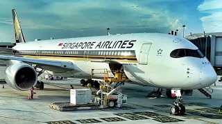 SINGAPORE AIRLINES REVIEW | Airbus A350 | SQ108 Singapore to Kuala Lumpur
