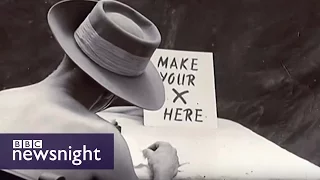 1945 remembered, and the rise and fall of the Labour Party - BBC Newsnight