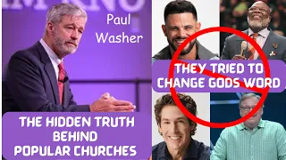 Demonic Doctrines Of T. D Jakes and Other Mega Church Pastors. Paul Washer. #demonic #youtubevideo