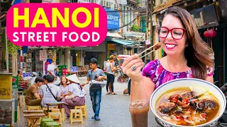 The ULTIMATE VIETNAMESE STREET FOOD Tour 🇻🇳 Hanoi Vietnam