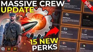 BIG Crew System Changes and New Perks | World of Tanks