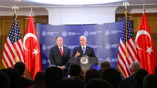 Turkey, U.S. agree on temporary ceasefire to allow Kurdish fighters to withdraw