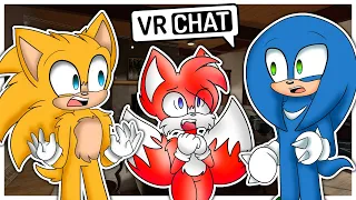 Team Movie Sonic Body Swap In VR CHAT!!