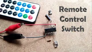 How To Make Remote Control Switch || How to Use IR(Infrared) Sensor || Simple & Easy With Experiment