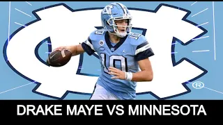 Drake Maye vs Minnesota | 2024 NFL Draft Film |