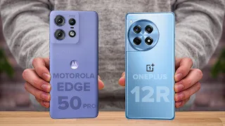 Motorola Edge 50 Pro Vs OnePlus 12R | Full Comparison ⚡ Which one is Best?