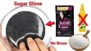 No Borax No Glue Only Sugar & Water Slime/DIY SLIME/Homemade slime/How to make Slime without borax