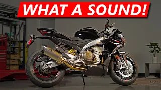 This is how a Parallel Twin Should Sound! Aprilia Tuono 660 Factory