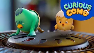 Curious Como | a Fan | Cartoon video for kids | Como Kids TV