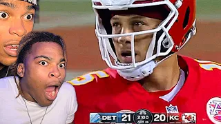THIS CANT BE!!!!! DIEHARD Chiefs fan reacts to Chiefs vs. LIONS