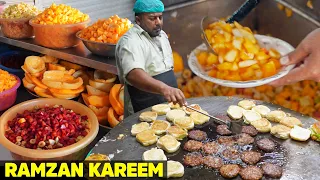 Karachi ke Fruit Ninja | Super Bun Kebab | Kathaiwadi Cholay, Pakistani Street Food | Ramzan Special