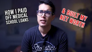 Finances 80/20 - How I Paid Off My Med School Loans & Investing Strategy