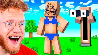 Try NOT To LAUGH (Minecraft GROX Shorts Edition)