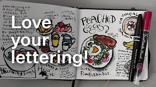 Love your sketchbook lettering: Tips, tricks and tools