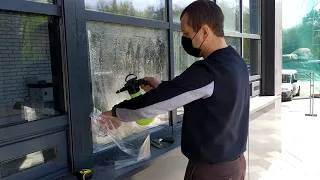Как клеить бронепленку на стекло своими руками