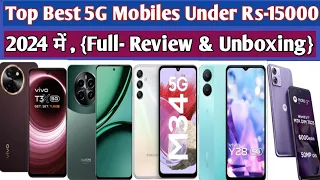 Top 5 Best , 5G Smartphone Under Rs-15000 ! Full Review & Unboxing 🔥
