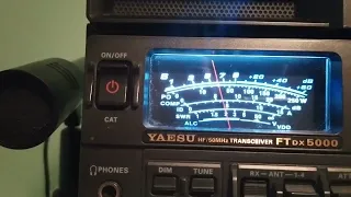 yaesu ft5000 DX received in belfast