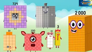 UNLOCKS! NUMBERBLOCKS Skip Counting by 4 | learn to count #basicmaths@kidslearningvideos29