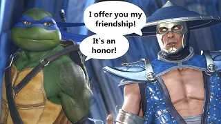 Leonardo is a Friendly Turtle