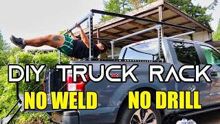 How to Build a TRUCK RACK  - DIY - Made From Unistrut