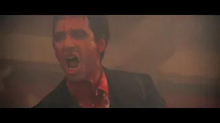 Final scene Scarface with Mansion Storm theme.