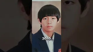 Kim Taehyung ki 2005 se leke 2025 tak ki pics 🥰#bts #taehyung /btsaini short video