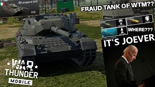 WHERE IS DM33?? Is Leopard 1a5 a Fraud Tank of War Thunder Mobile?